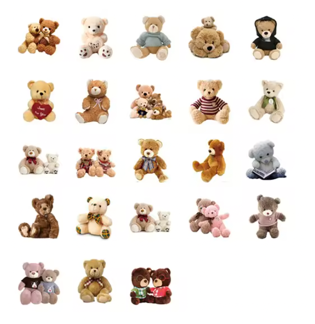 Cajita de Stickers - Rosa Ositos