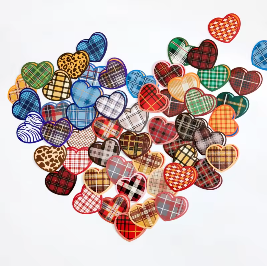 Cajita de Stickers Corazones