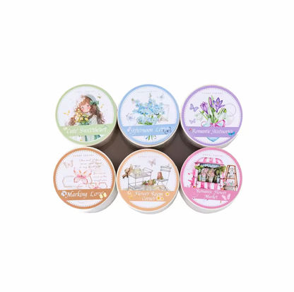 6 Washi Tapes Heart Warming