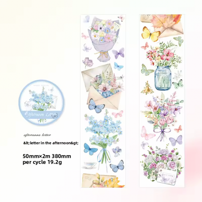 6 Washi Tapes Heart Warming