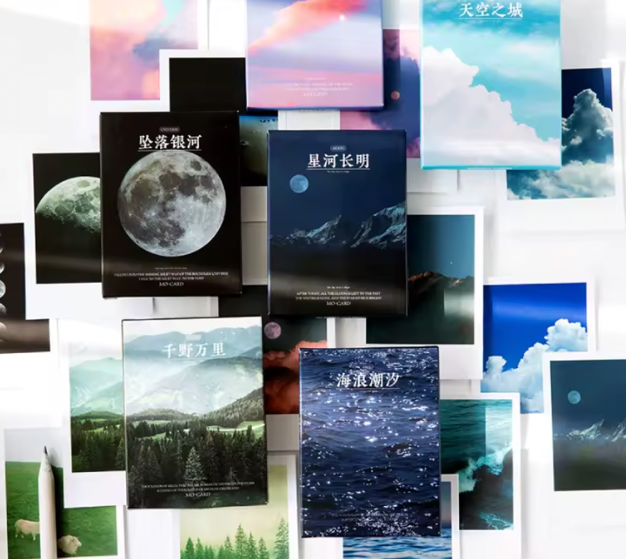 Cajita de Stickers Polaroid