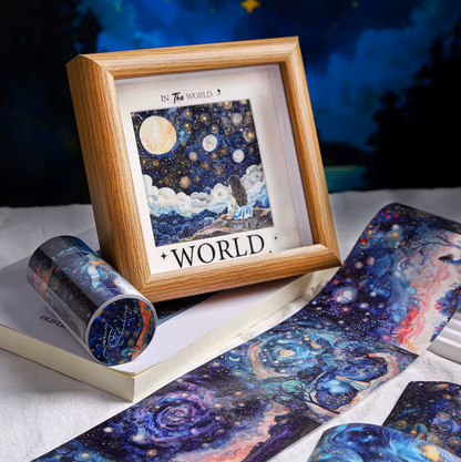 6 Washi tapes anchos Paisajes & ciudades