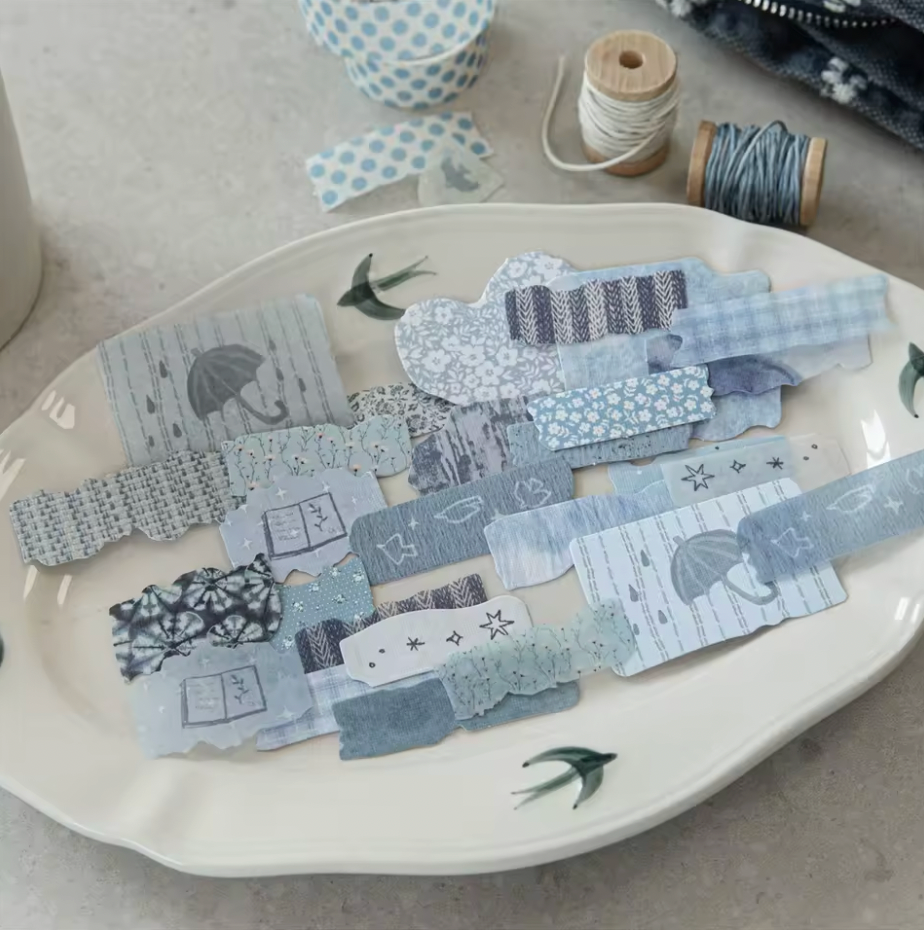 50 Stickers Recortes palabras - Varios colores