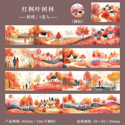 Washi Tape Ancho Paisajes