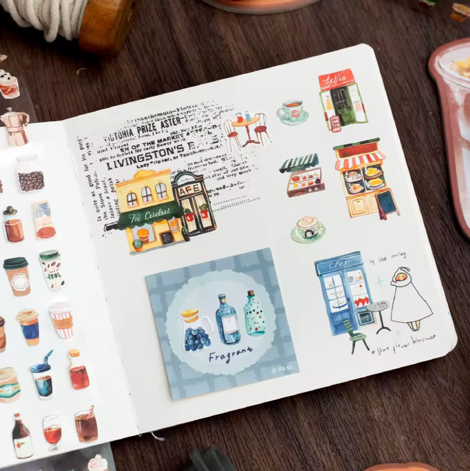 Rollo de Stickers Small Daily Routine