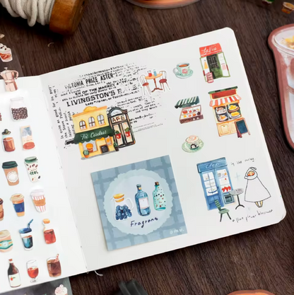 Rollo de Stickers Small Daily Routine