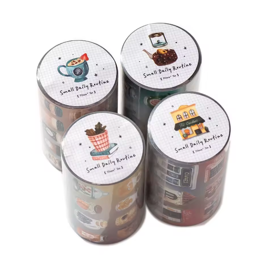 Rollo de Stickers Small Daily Routine