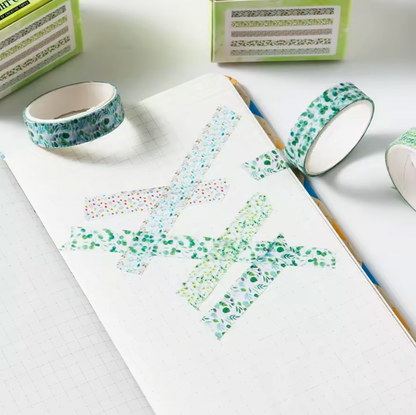 5 Rollos de Washi Tapes delgados