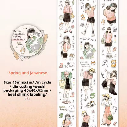 Rollo de Stickers Monitas