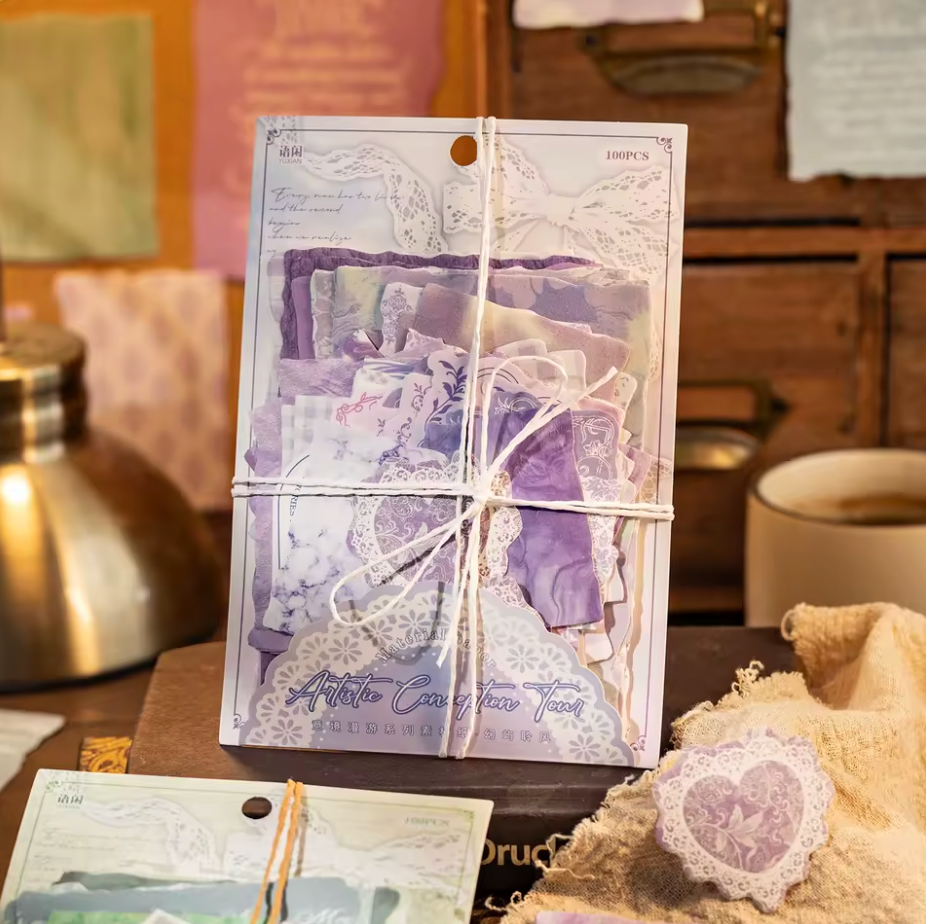 Kit de 100 piezas Delicadas Colores Pasteles