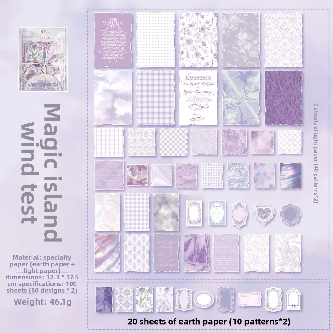 Kit de 100 piezas Delicadas Colores Pasteles