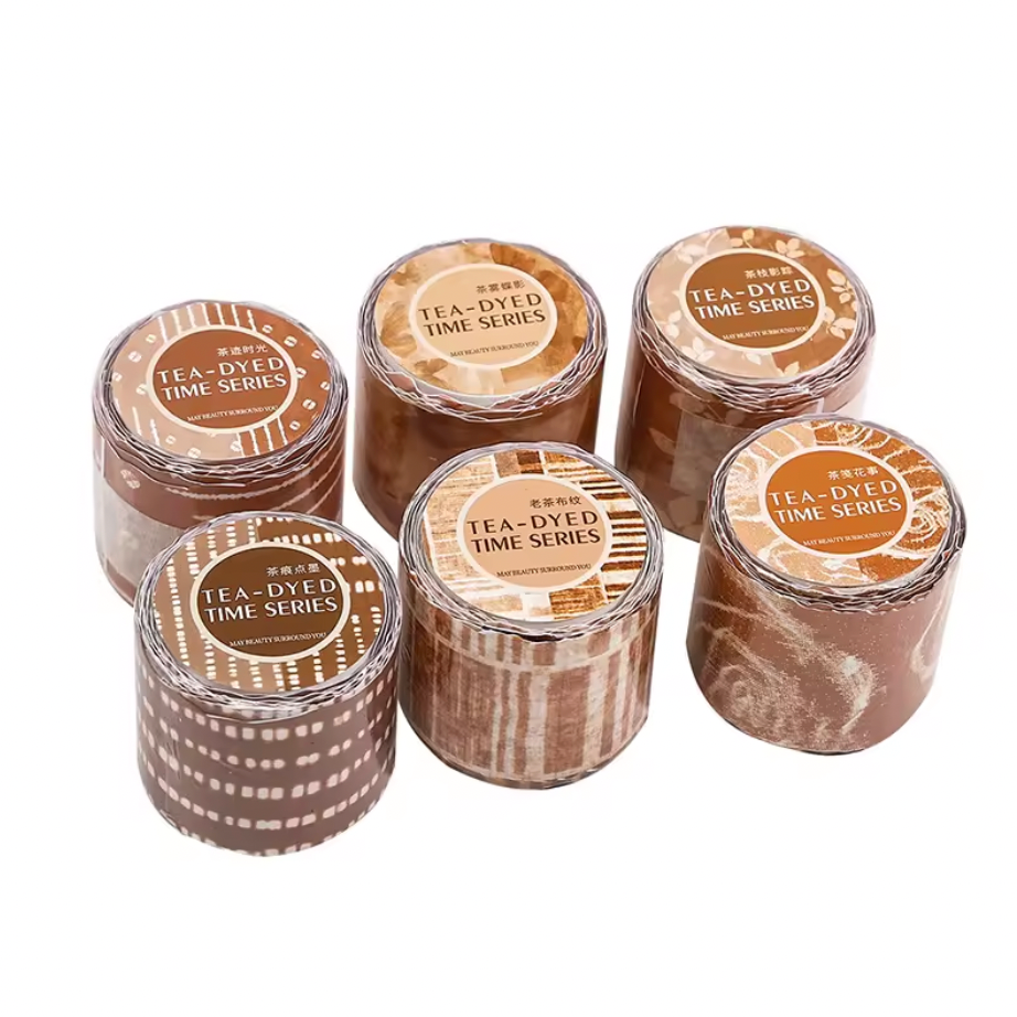 Washi Tape Ancho Te Dyed Serie