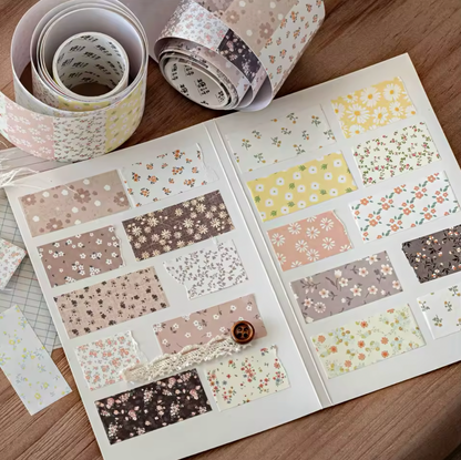 Rollo de Stickers Pattern Florecitas