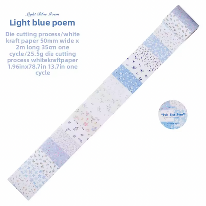 Rollo de Stickers Pattern Florecitas