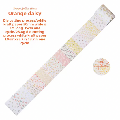 Rollo de Stickers Pattern Florecitas