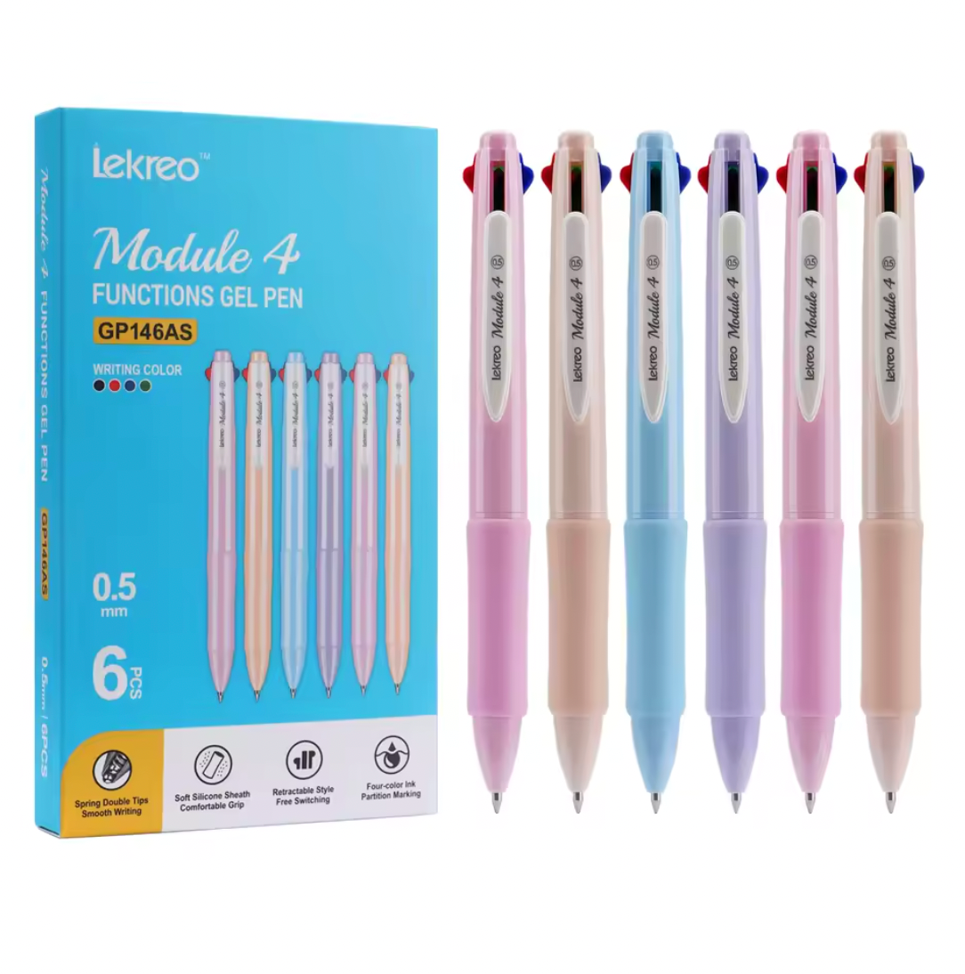 Pluma 4 colores 0.5mm