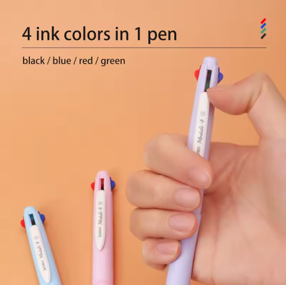 Pluma 4 colores 0.5mm