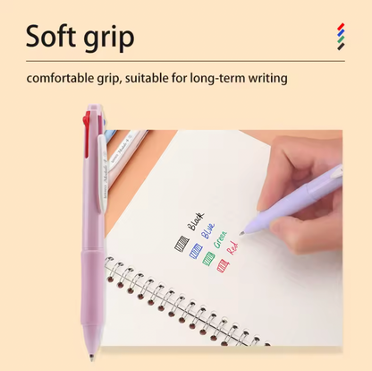 Pluma 4 colores 0.5mm