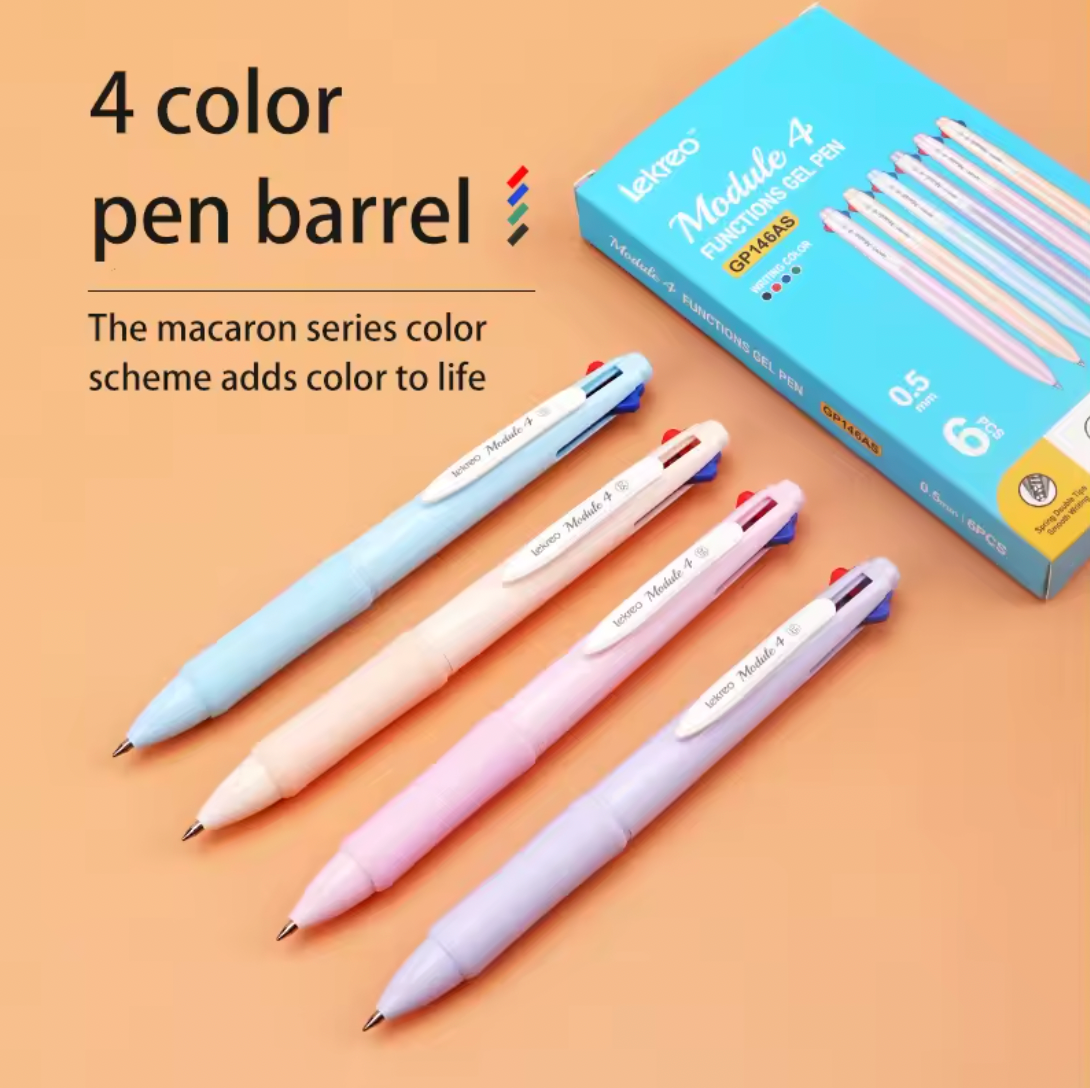 Pluma 4 colores 0.5mm