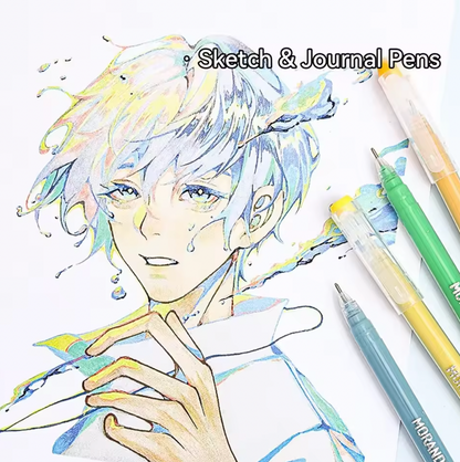 9 Plumas Morandi punta fina