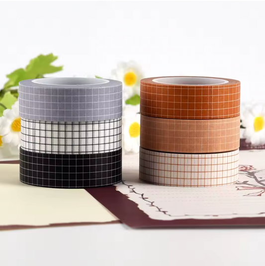 3 Washi Tapes de 10m - 30m en total