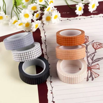 3 Washi Tapes de 10m - 30m en total