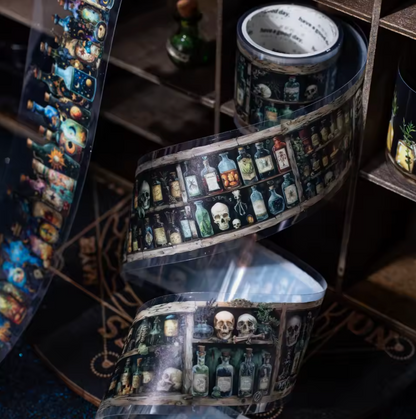 Washi Tape Transparentes Frascos & Botellas