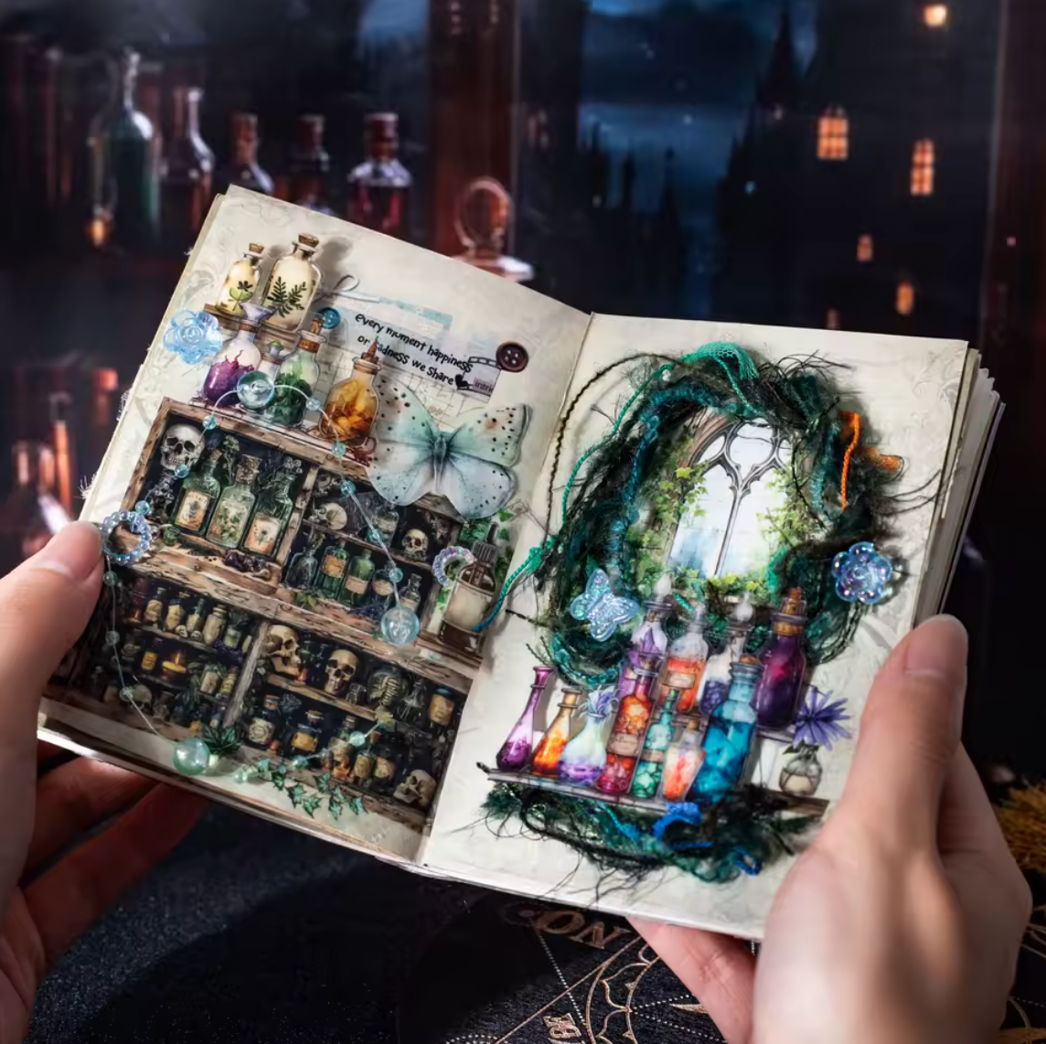 Washi Tape Transparentes Frascos & Botellas