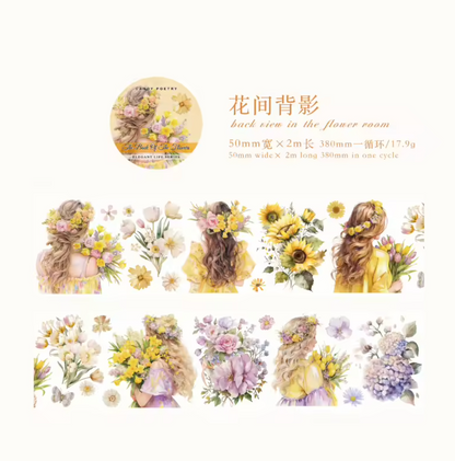 Washi Tape Mujeres Tansparente
