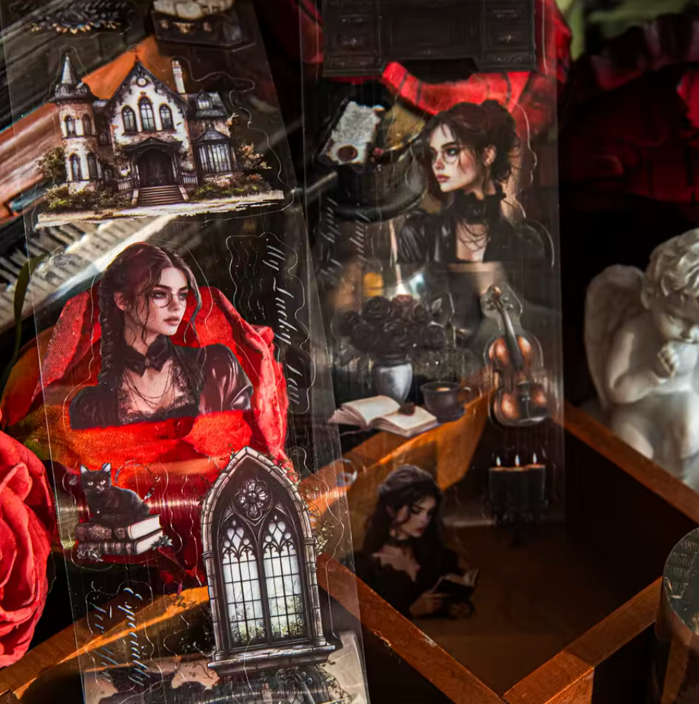 Rollo de stickers Mujeres