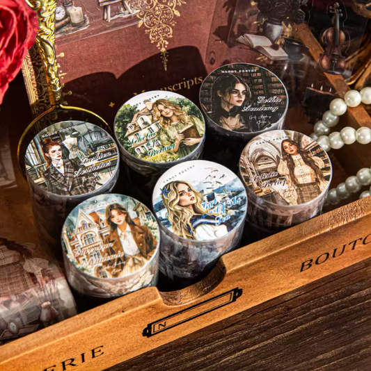 Rollo de stickers Mujeres