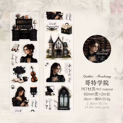 Rollo de stickers Mujeres