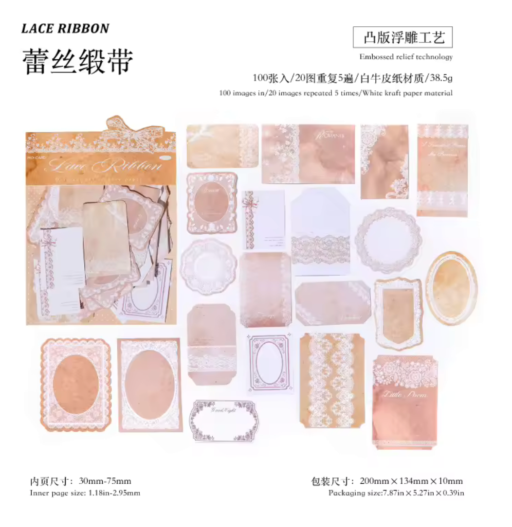 100 Etiquetas con relieve