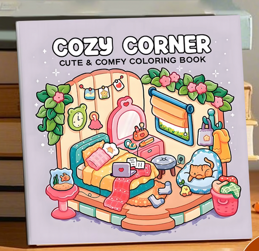 Cuaderno de colorear Cosy Corner