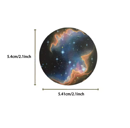 50 Stickers transparentes Lunas