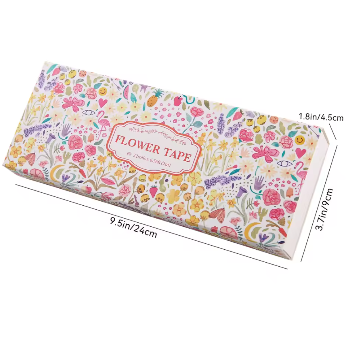 32 Washi Tapes Florecitas