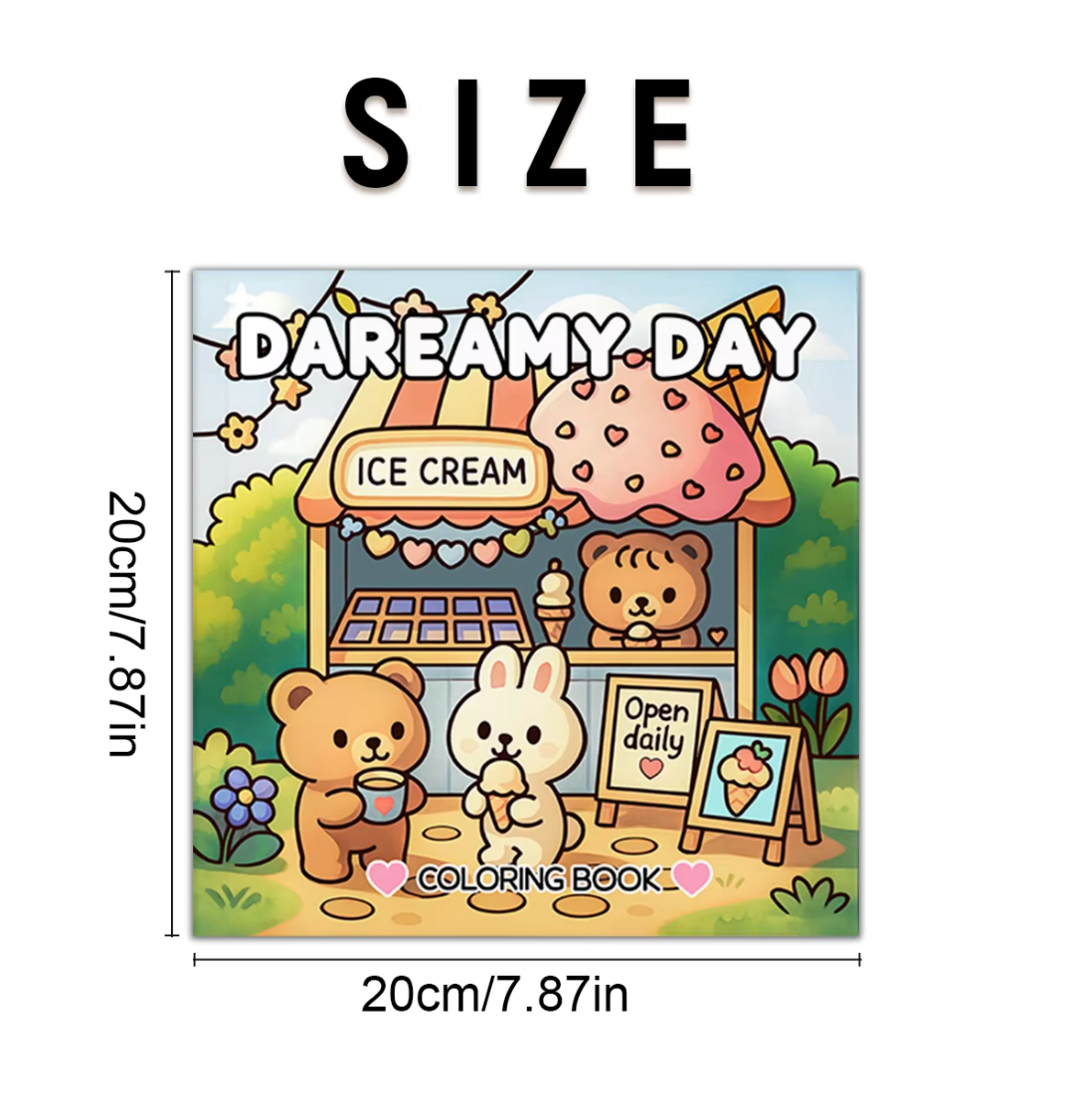 Cuaderno de colorear Dareamy Day