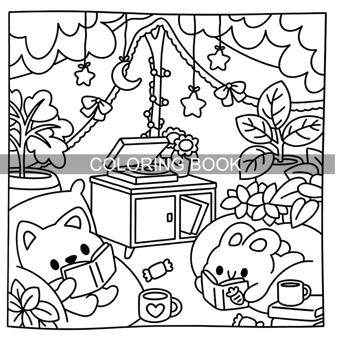 Cuaderno de colorear Dareamy Day