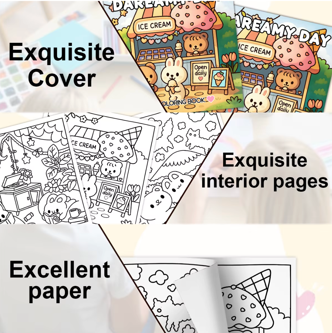 Cuaderno de colorear Dareamy Day