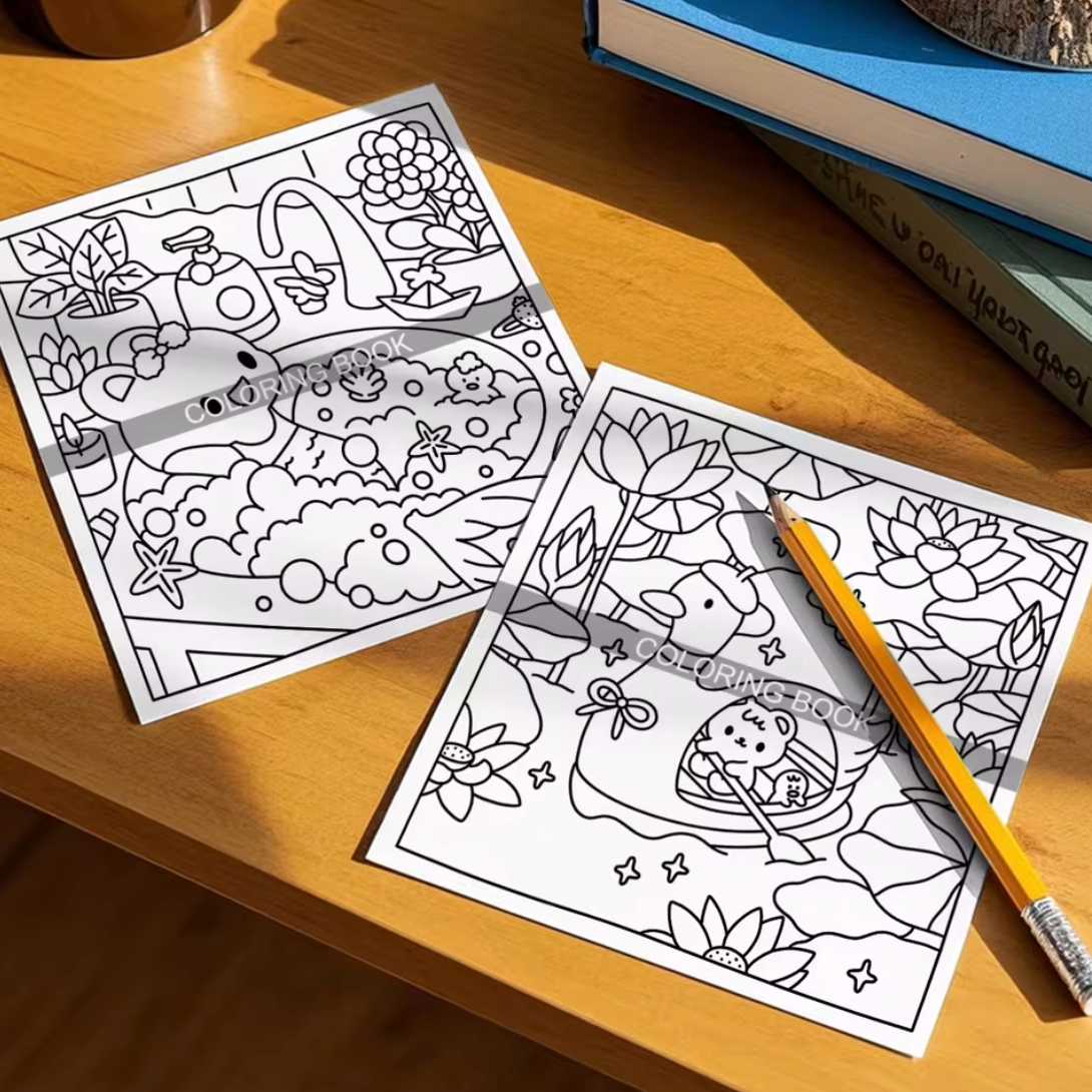 Cuaderno de colorear Dareamy Day