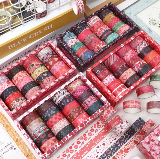 20 Washi Tapes Valentine's Day