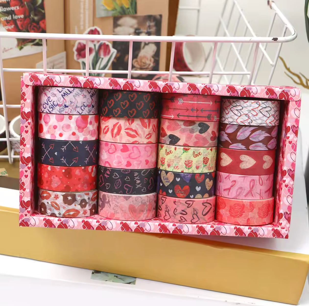 20 Washi Tapes Valentine's Day