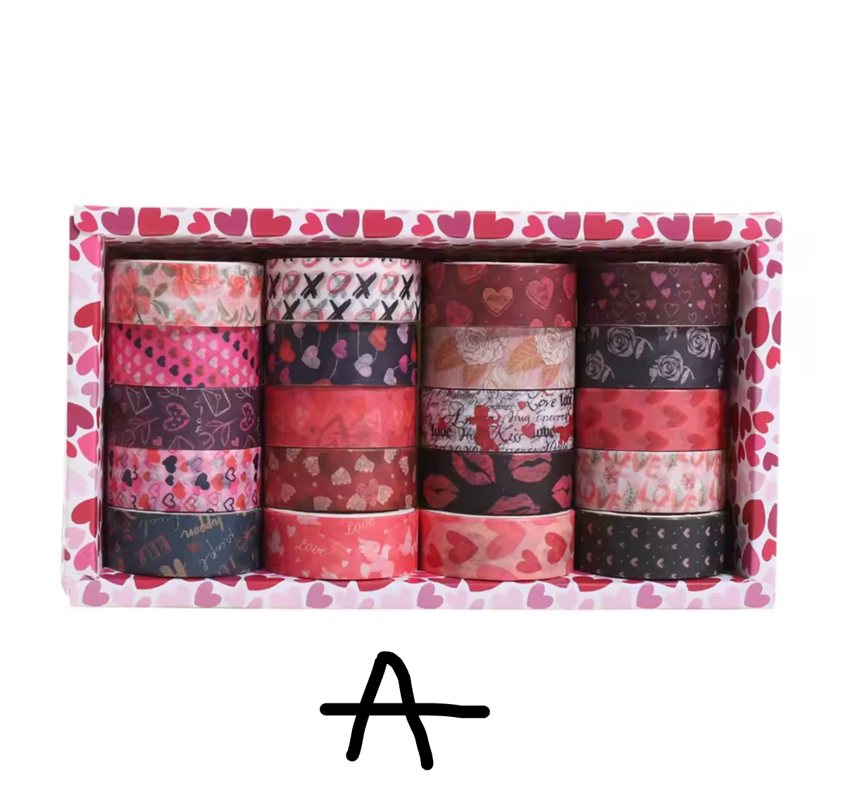20 Washi Tapes Valentine's Day