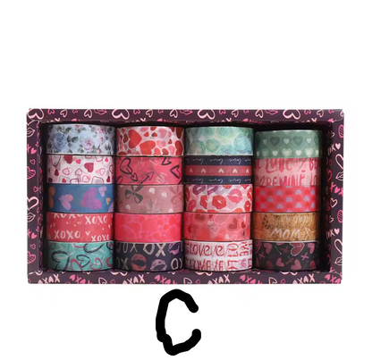20 Washi Tapes Valentine's Day