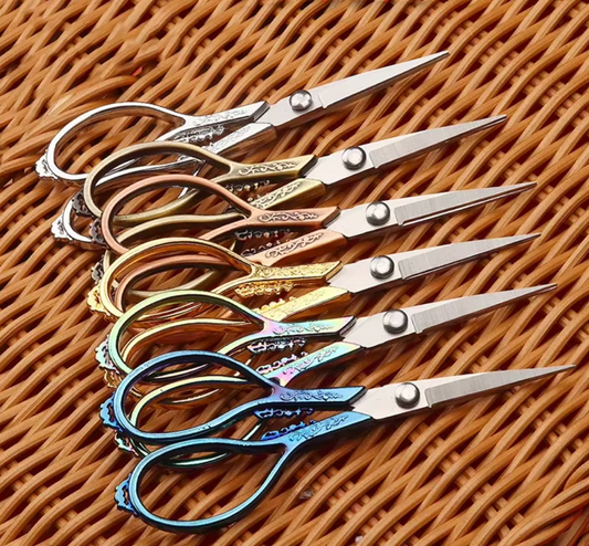 Tijeras Vintage punta afilada