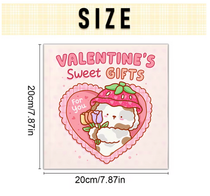 Cuaderno de Colorear Valentine's Sweet Gifts