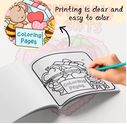 Cuaderno de Colorear Valentine's Sweet Gifts