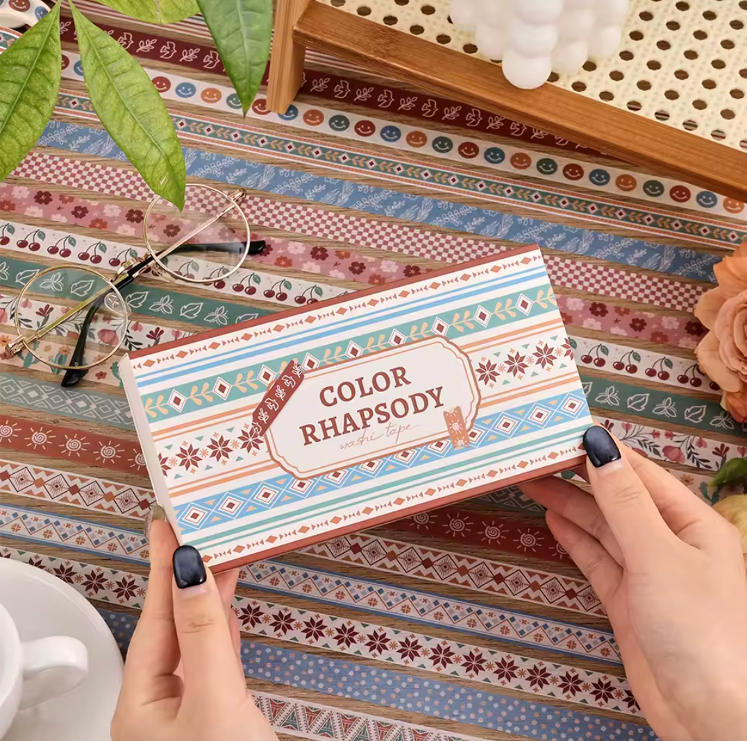 20 Washi Tapes Color Rhapsody