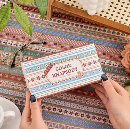 20 Washi Tapes Color Rhapsody