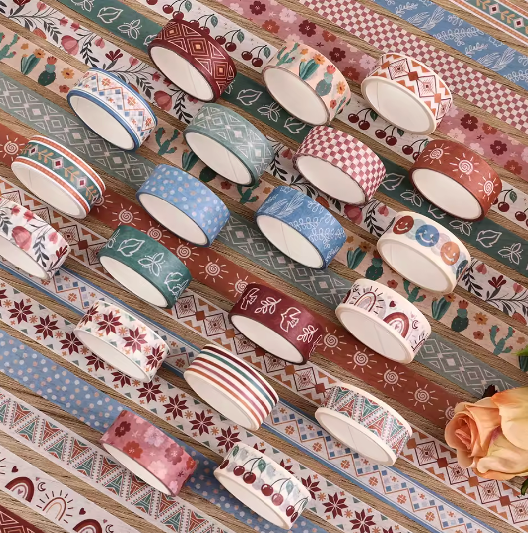 20 Washi Tapes Color Rhapsody